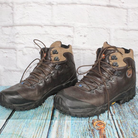 Merrell Perimeter Gore-Tex Brown Leather Vibram Sole Hiking Boot Size 14 - Picture 2 of 8